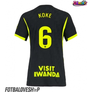 Atletico Madrid Koke #6 Dámské Venkovní Dres 2026-27 Krátký Rukáv
