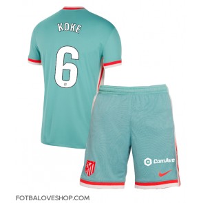 Atletico Madrid Koke #6 Dětské Venkovní Dres 2024-25 Krátký Rukáv (+ trenýrky)