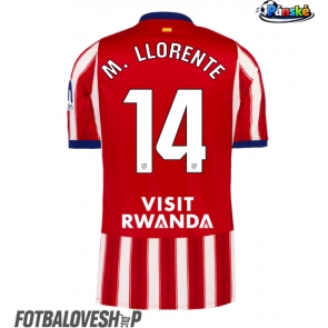 Atletico Madrid Marcos Llorente #14 Domácí Dres 2026-27 Krátký Rukáv
