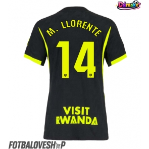 Atletico Madrid Marcos Llorente #14 Dámské Venkovní Dres 2026-27 Krátký Rukáv