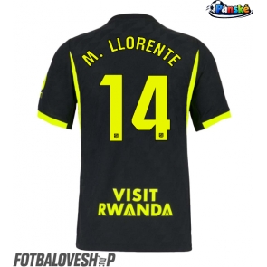 Atletico Madrid Marcos Llorente #14 Venkovní Dres 2026-27 Krátký Rukáv