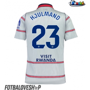 Atletico Madrid Morten Hjulmand #23 Alternativní Dres 2026-27 Krátký Rukáv