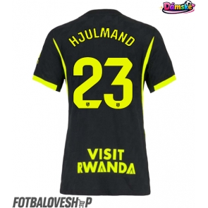Atletico Madrid Morten Hjulmand #23 Dámské Venkovní Dres 2026-27 Krátký Rukáv