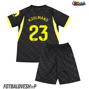 Atletico Madrid Morten Hjulmand #23 Dětské Venkovní Dres 2026-27 Krátký Rukáv (+ trenýrky)