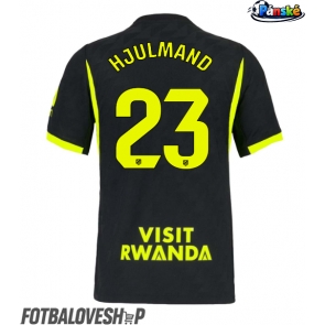 Atletico Madrid Morten Hjulmand #23 Venkovní Dres 2026-27 Krátký Rukáv