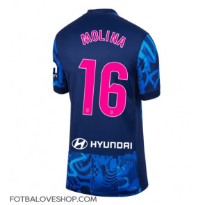 Atletico Madrid Nahuel Molina #16 Dámské Alternativní Dres 2024-25 Krátký Rukáv