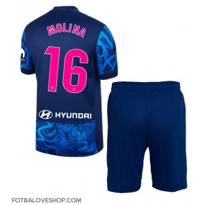 Atletico Madrid Nahuel Molina #16 Dětské Alternativní Dres 2024-25 Krátký Rukáv (+ trenýrky)