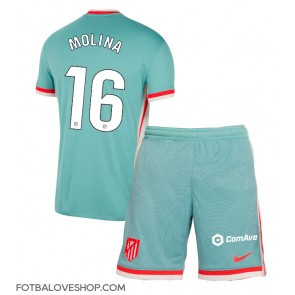 Atletico Madrid Nahuel Molina #16 Dětské Venkovní Dres 2024-25 Krátký Rukáv (+ trenýrky)