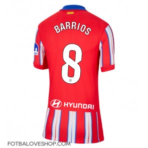 Atletico Madrid Pablo Barrios #8 Dámské Domácí Dres 2024-25 Krátký Rukáv