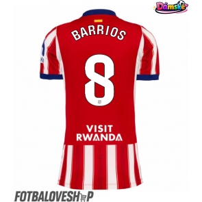 Atletico Madrid Pablo Barrios #8 Dámské Domácí Dres 2026-27 Krátký Rukáv