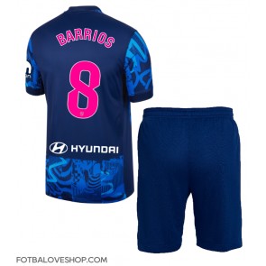 Atletico Madrid Pablo Barrios #8 Dětské Alternativní Dres 2024-25 Krátký Rukáv (+ trenýrky)