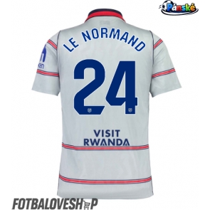 Atletico Madrid Robin Le Normand #24 Alternativní Dres 2026-27 Krátký Rukáv