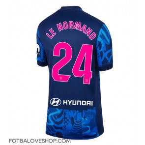 Atletico Madrid Robin Le Normand #24 Dámské Alternativní Dres 2024-25 Krátký Rukáv