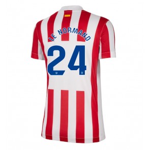 Atletico Madrid Robin Le Normand #24 Dámské Domácí Dres 2025-26 Krátký Rukáv