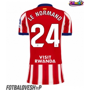 Atletico Madrid Robin Le Normand #24 Dámské Domácí Dres 2026-27 Krátký Rukáv
