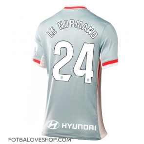 Atletico Madrid Robin Le Normand #24 Dámské Venkovní Dres 2024-25 Krátký Rukáv