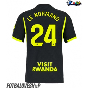 Atletico Madrid Robin Le Normand #24 Venkovní Dres 2026-27 Krátký Rukáv