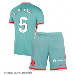 Atletico Madrid Rodrigo De Paul #5 Dětské Venkovní Dres 2024-25 Krátký Rukáv (+ trenýrky)