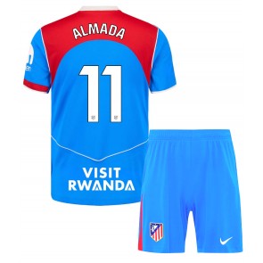 Atletico Madrid Thiago Almada #11 Dětské Alternativní Dres 2025-26 Krátký Rukáv (+ trenýrky)