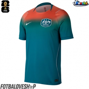 Austrálie Venkovní Dres MS 2026 Krátký Rukáv