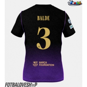 Barcelona Alejandro Balde #3 Venkovní Dres 2026-27 Krátký Rukáv