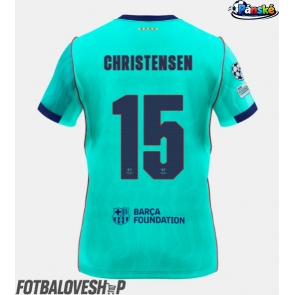 Barcelona Andreas Christensen #15 Alternativní Dres 2026-27 Krátký Rukáv