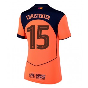 Barcelona Andreas Christensen #15 Dámské Alternativní Dres 2025-26 Krátký Rukáv