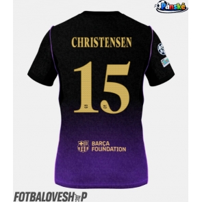 Barcelona Andreas Christensen #15 Venkovní Dres 2026-27 Krátký Rukáv