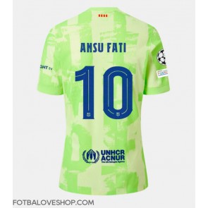 Barcelona Ansu Fati #10 Alternativní Dres 2024-25 Krátký Rukáv