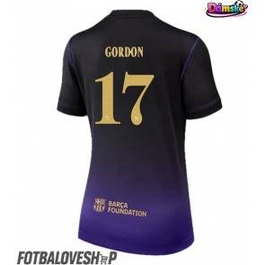 Barcelona Anthony Gordon #17 Dámské Venkovní Dres 2026-27 Krátký Rukáv