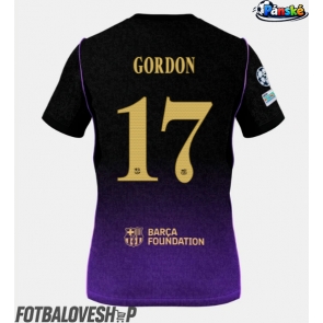 Barcelona Anthony Gordon #17 Venkovní Dres 2026-27 Krátký Rukáv