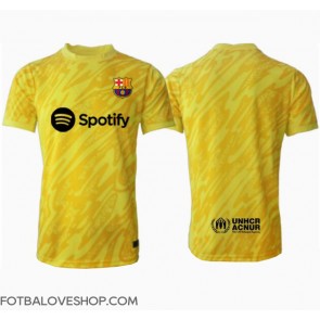 Barcelona Brankářské Domácí Dres 2024-25 Krátký Rukáv