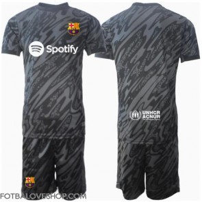 Barcelona Brankářské Dětské Alternativní Dres 2024-25 Krátký Rukáv (+ trenýrky)