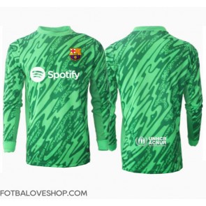 Barcelona Brankářské Venkovní Dres 2024-25 Dlouhý Rukáv
