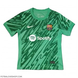 Barcelona Brankářské Venkovní Dres 2024-25 Krátký Rukáv