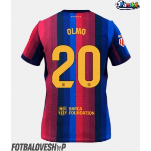 Barcelona Dani Olmo #20 Domácí Dres 2026-27 Krátký Rukáv