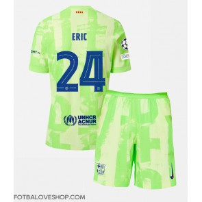 Barcelona Eric Garcia #24 Dětské Alternativní Dres 2024-25 Krátký Rukáv (+ trenýrky)