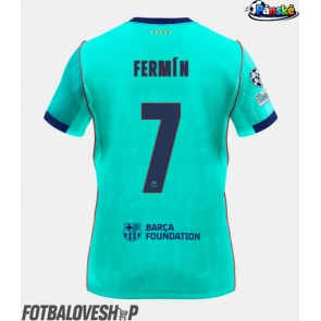 Barcelona Fermin Lopez #7 Alternativní Dres 2026-27 Krátký Rukáv