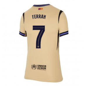 Barcelona Ferran Torres #7 Dámské Venkovní Dres 2025-26 Krátký Rukáv