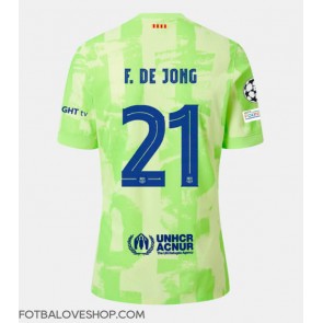 Barcelona Frenkie de Jong #21 Alternativní Dres 2024-25 Krátký Rukáv