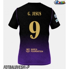 Barcelona Gabriel Jesus #9 Venkovní Dres 2026-27 Krátký Rukáv