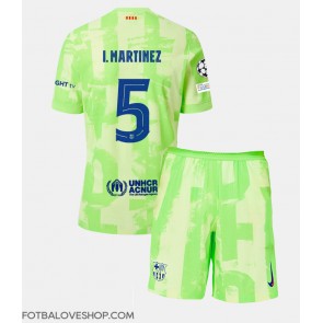 Barcelona Inigo Martinez #5 Dětské Alternativní Dres 2024-25 Krátký Rukáv (+ trenýrky)