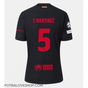 Barcelona Inigo Martinez #5 Venkovní Dres 2024-25 Krátký Rukáv