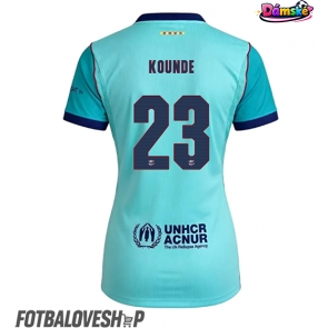 Barcelona Jules Kounde #23 Dámské Alternativní Dres 2026-27 Krátký Rukáv