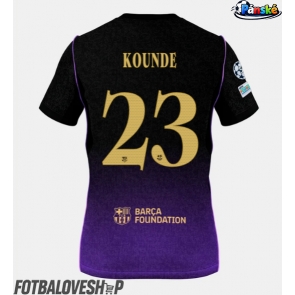 Barcelona Jules Kounde #23 Venkovní Dres 2026-27 Krátký Rukáv