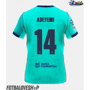 Barcelona Karim Adeyemi #14 Alternativní Dres 2026-27 Krátký Rukáv