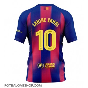 Barcelona Lamine Yamal #10 Domácí Dres 2025-26 Krátký Rukáv