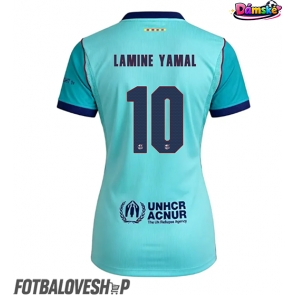 Barcelona Lamine Yamal #10 Dámské Alternativní Dres 2026-27 Krátký Rukáv