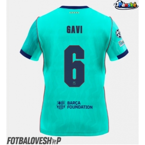 Barcelona Paez Gavi #6 Alternativní Dres 2026-27 Krátký Rukáv