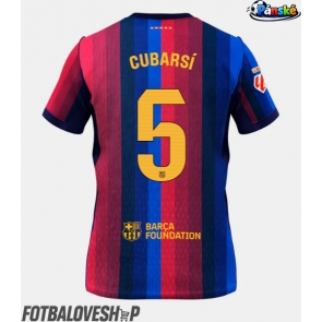 Barcelona Pau Cubarsi #5 Domácí Dres 2026-27 Krátký Rukáv